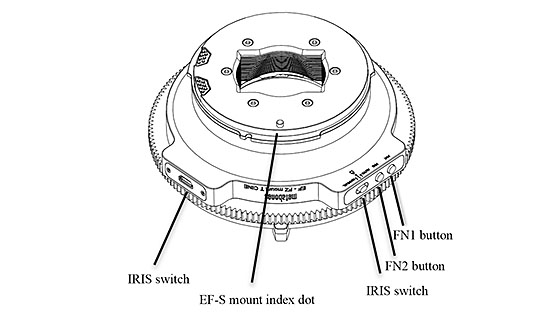 Metabones Smart Adapter EF-FZ Mount CINE
