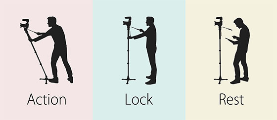 Libec Hands-Free Monopod (HFMP)