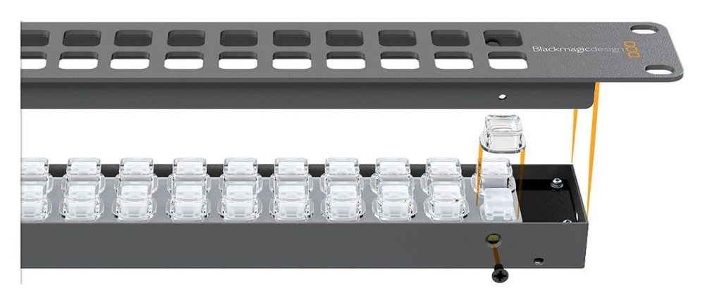 Blackmagic Videohub Smart Control Pro – Etiquetas propias en los botones