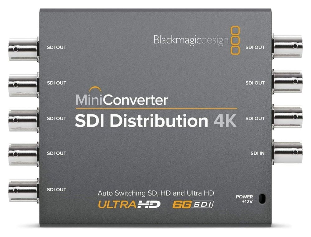 Mini Converter SDI Distribution 4K – Ocho salidas SDI para toda la instalación