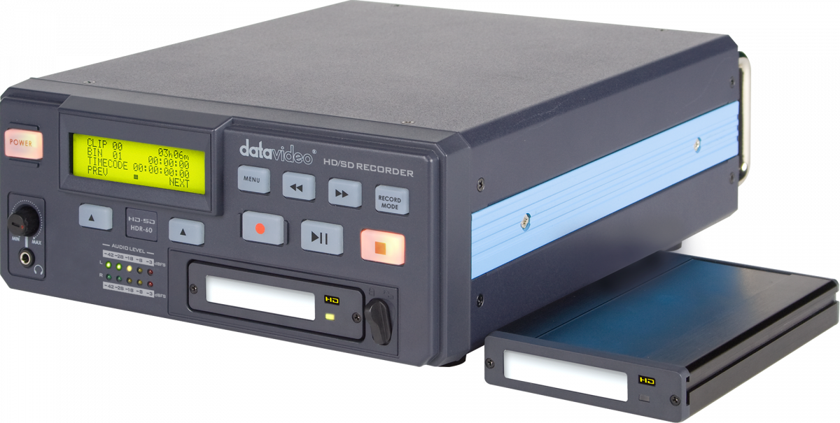 Caja extraíble para la unidad del Datavideo HDR-60