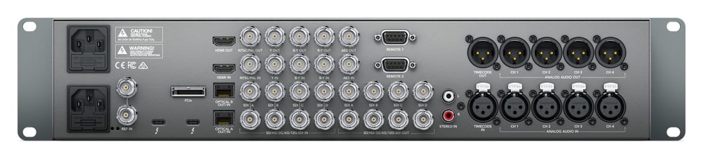 Blackmagic Design UltraStudio 4K Extreme 3 – Conexiones sin concesiones
