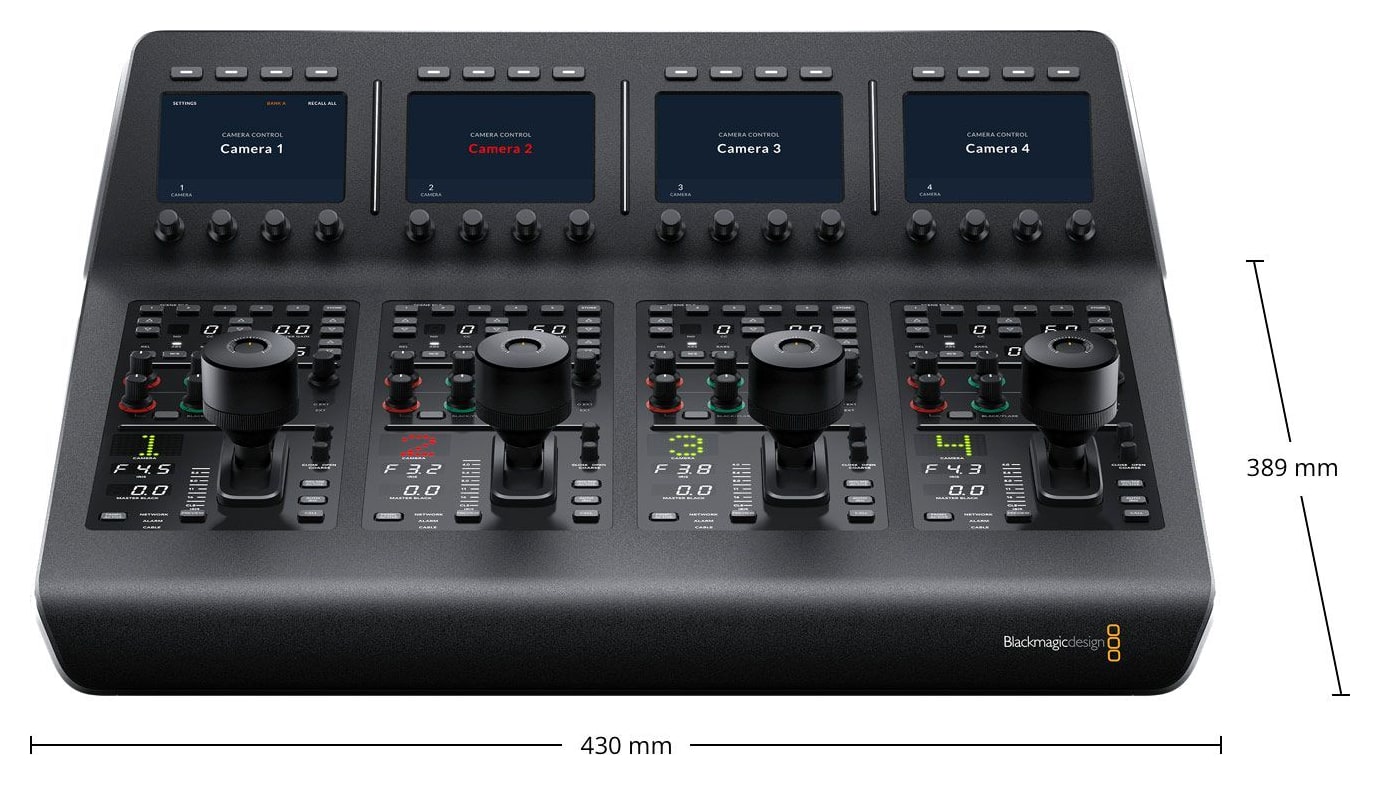 ATEM Camera Control Panel – Dimensiones