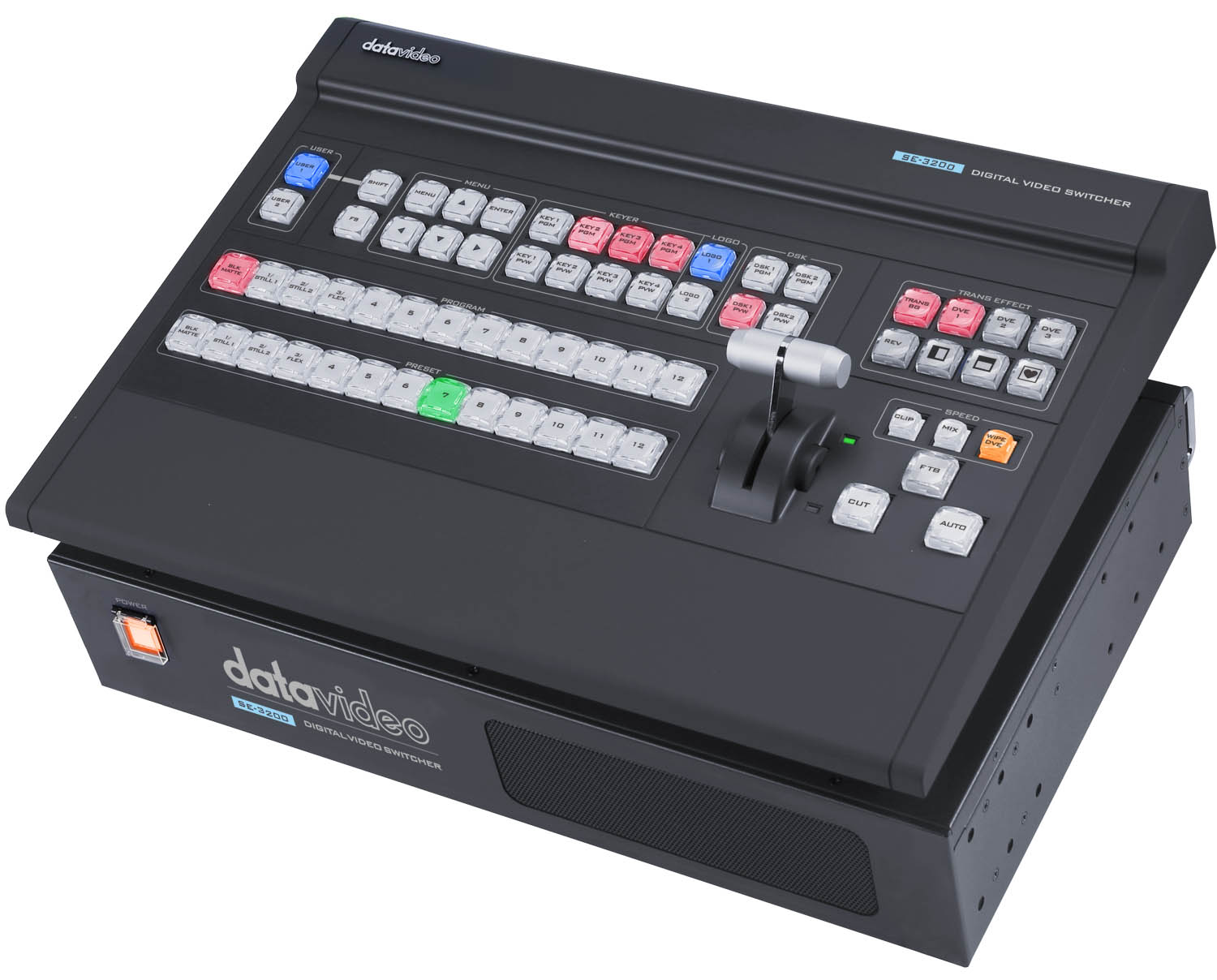 Datavideo SE-3200 mezclador Full HD de 12 canales con panel de control independiente