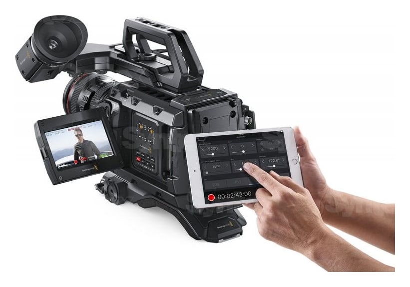 Blackmagic URSA Mini Pro 4.6K G2 – Control desde el iPad por Bluetooth
