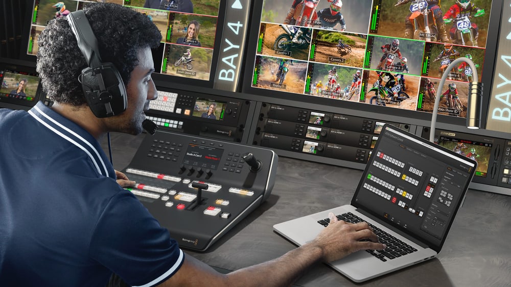 ATEM Constellation 8K – Software y paneles de hardware