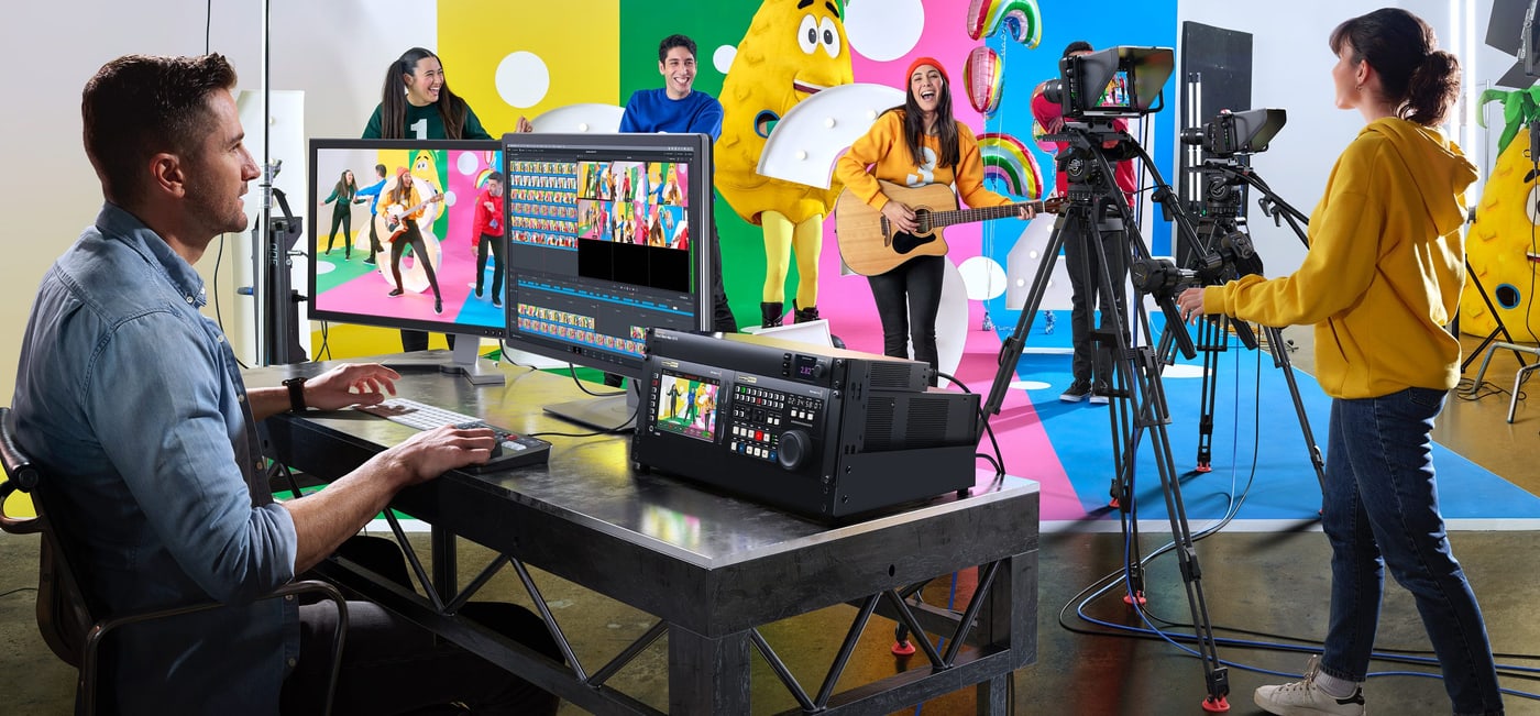 HyperDeck Extreme 8K HDR – Grabación directa en almacenamiento en red