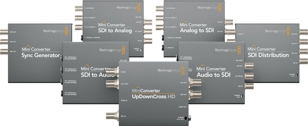 Mini Converter Analog to SDI – Para archivo y trabajo en directo